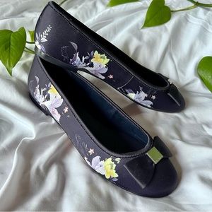 BNIB TED BAKER LONDON Suallya Decadence Bow Ballet Flat Shoe size 6½